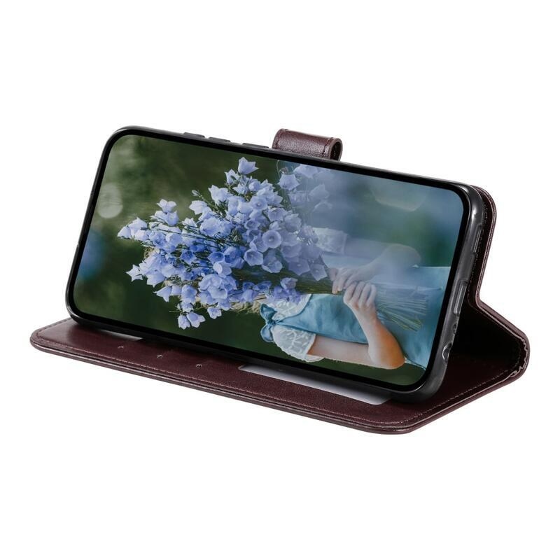 Mandala könyv tok a Xiaomi Poco F5 Pro számára - barna