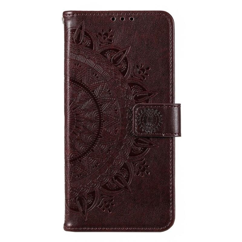 Mandala könyv tok a Xiaomi Poco F5 Pro számára - barna