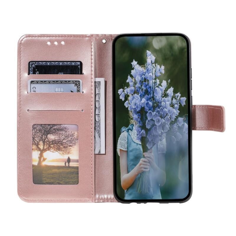 Mandala könyv tok a Xiaomi Poco F5 Pro készülékhez - rózsaarany