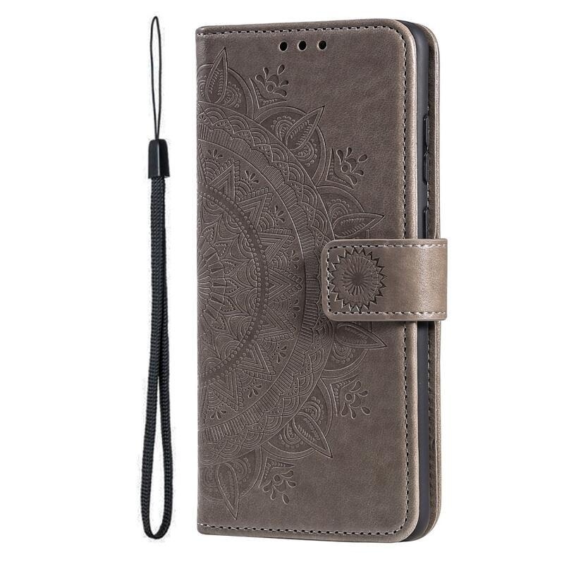 Mandala könyv tok a Xiaomi Poco F5 készülékhez - szürke