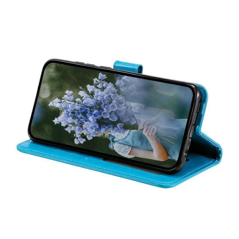 Mandala könyv tok a Xiaomi Redmi 10A-hoz - kék