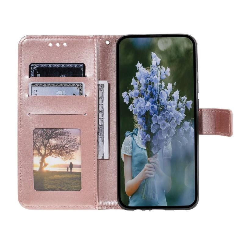 Mandala könyv tok Xiaomi Redmi 10A - rózsa arany