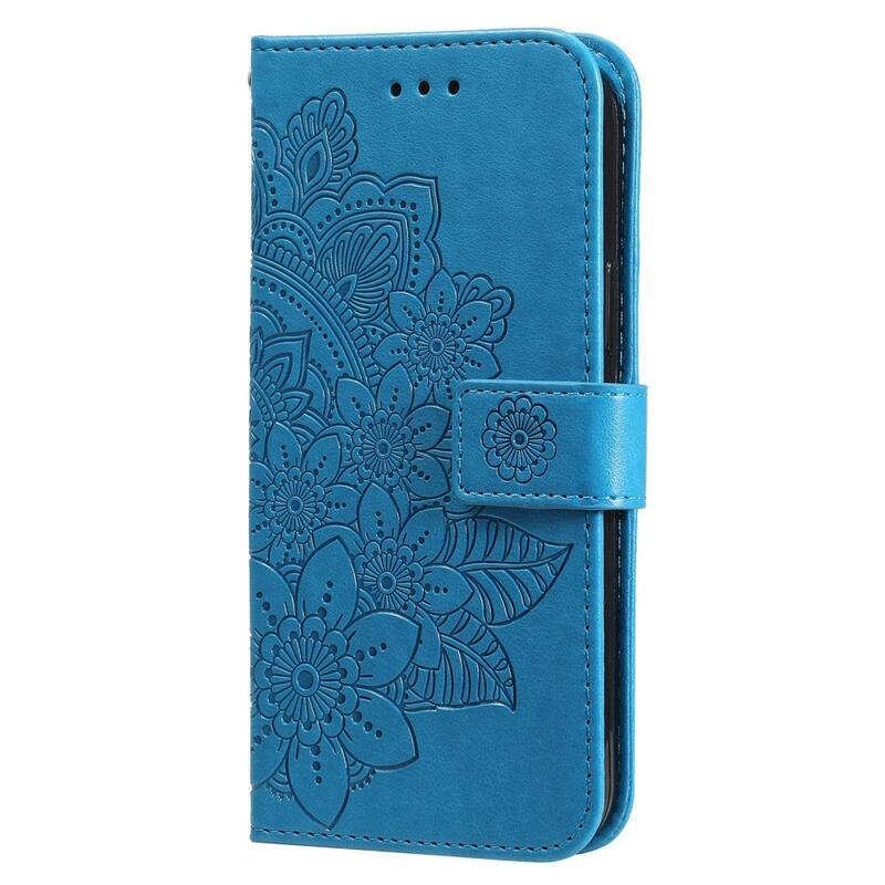 Mandala könyv tok Xiaomi Redmi Note 12 Pro 5G/Poco X5 Pro 5G - kék