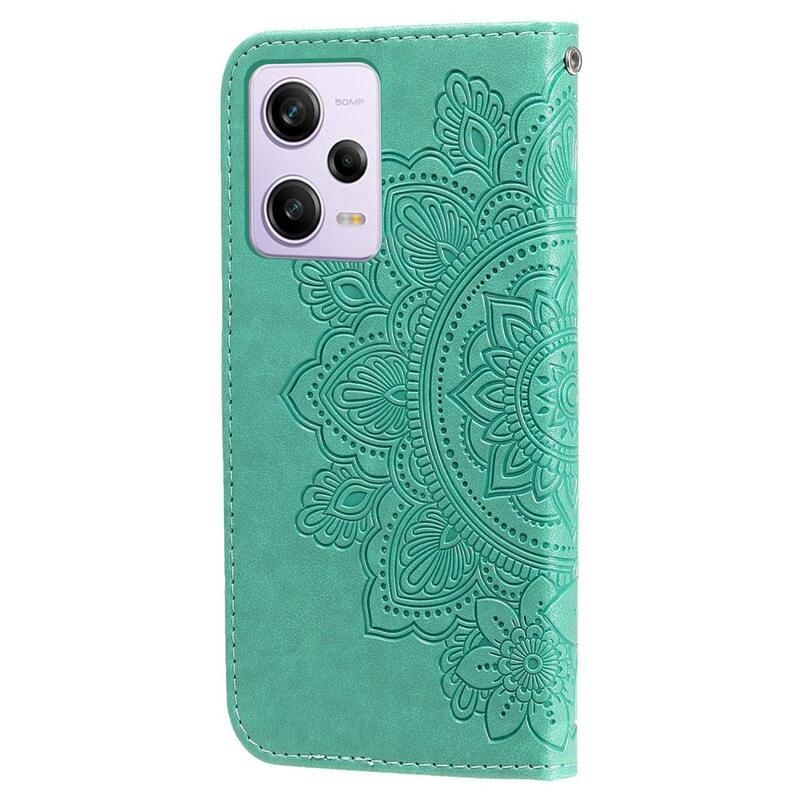 Mandala könyv tok Xiaomi Redmi Note 12 Pro 5G/Poco X5 Pro 5G - zöld