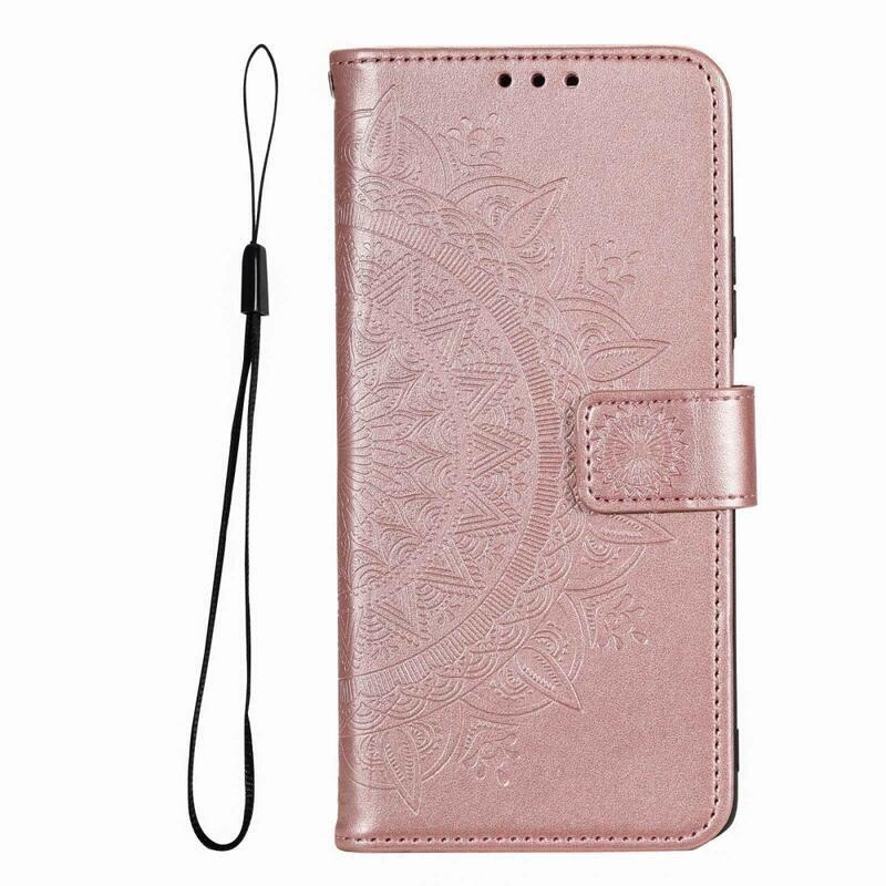 Mandala könyv tok Xiaomi Redmi Note 12 Pro+ 5G - rózsa arany