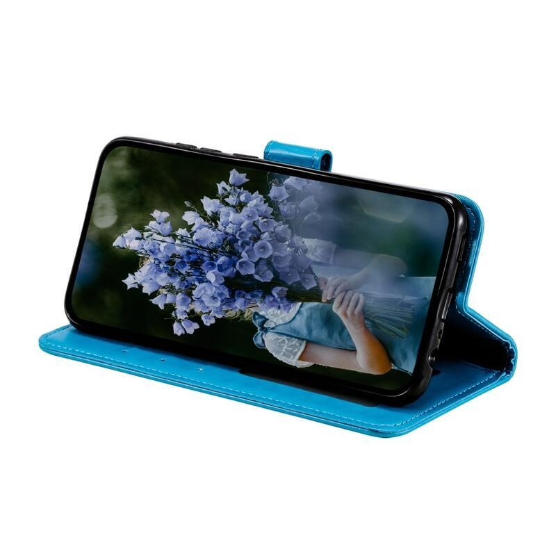 Mandala könyv tok a Xiaomi Redmi Note 12S-hez - kék