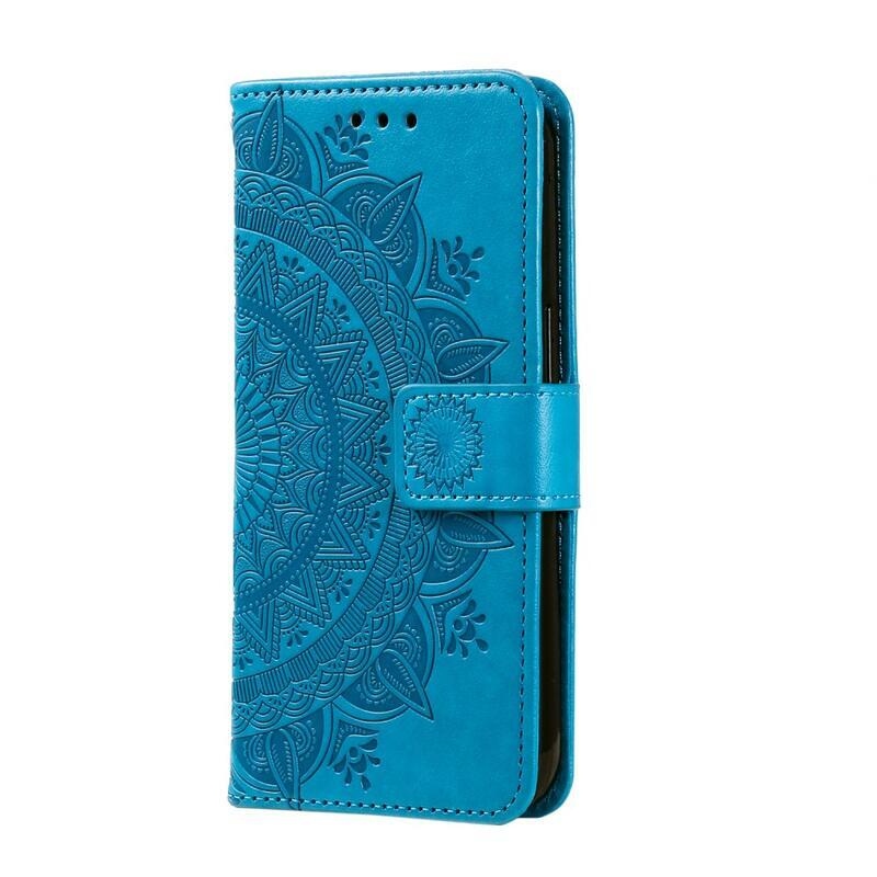 Mandala könyv tok a Xiaomi Redmi Note 12S-hez - kék