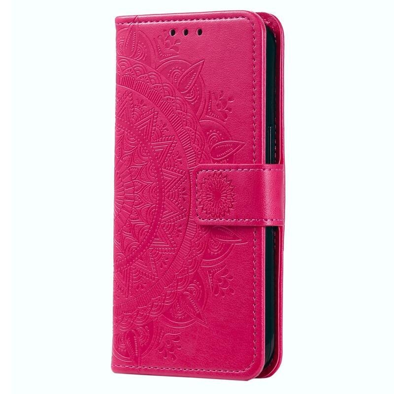 Mandala könyv tok a Xiaomi Redmi Note 12S-hez - rózsaszínű