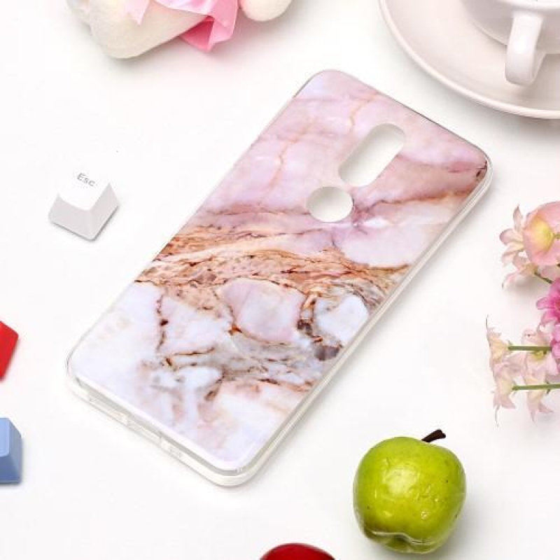 Márvány zselés tok egy képpel a mobiltelefonon Nokia 7.1 - minta 22