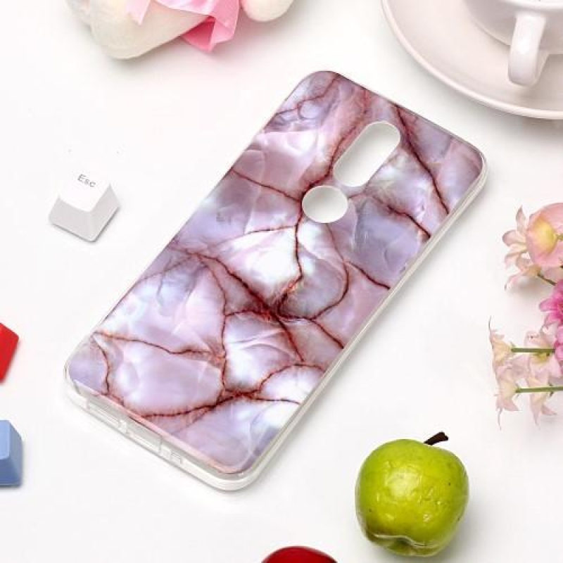Márvány zselés tok képpel a mobiltelefonon Nokia 7.1 - minta 23