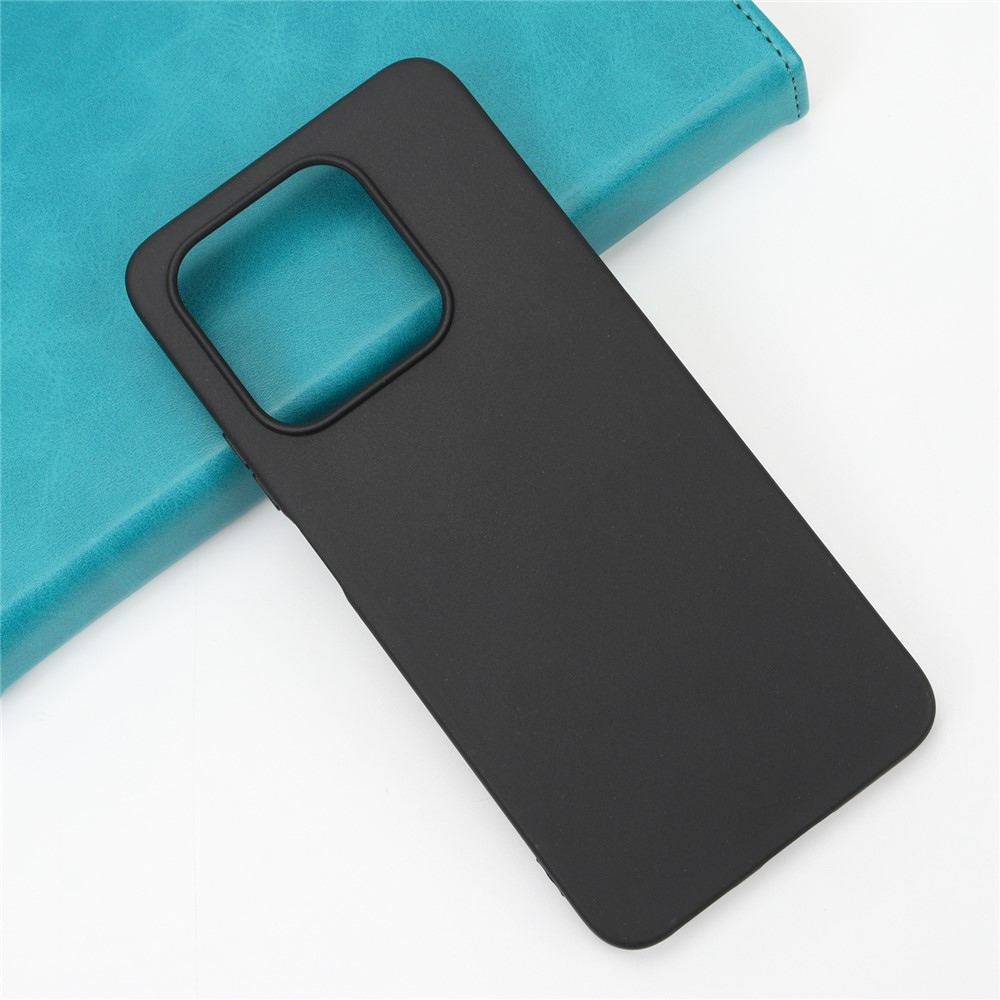 Matt zselés tok a Honor 400 Smart 5G/4G/Honor X7d készülékhez - fekete