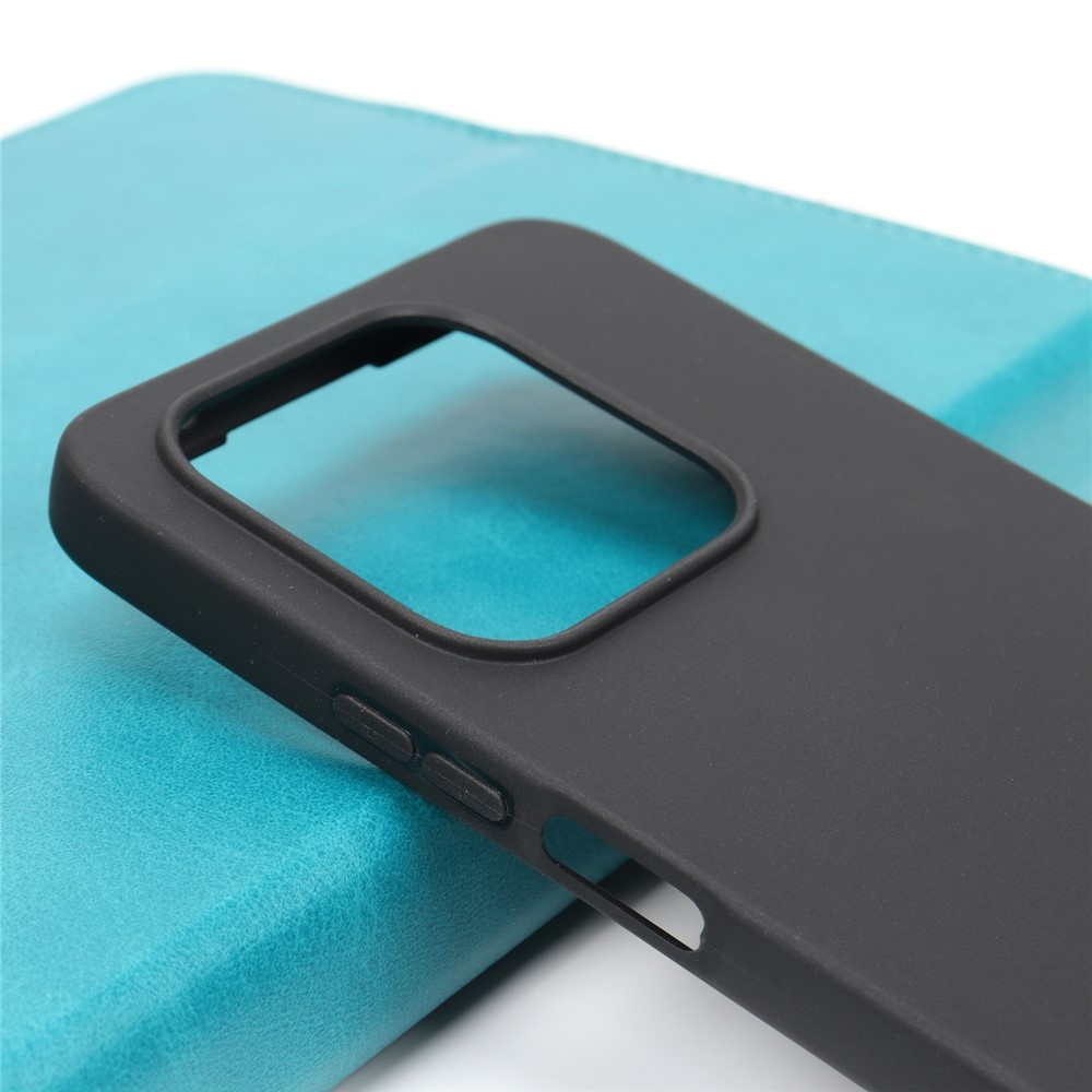 Matt zselés tok a Honor 400 Smart 5G/4G/Honor X7d készülékhez - fekete