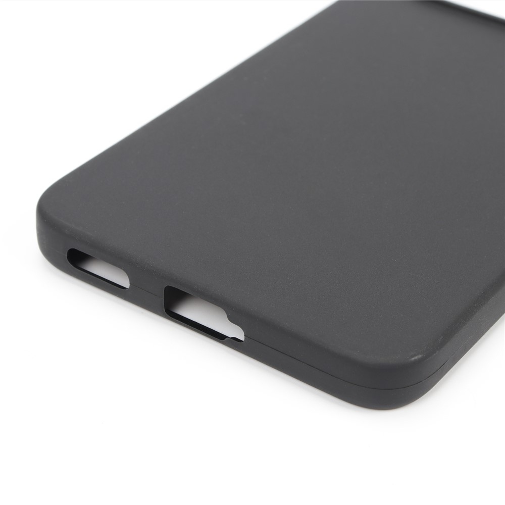 Matt zselés tok a Honor 400 Smart 5G/4G/Honor X7d készülékhez - fekete