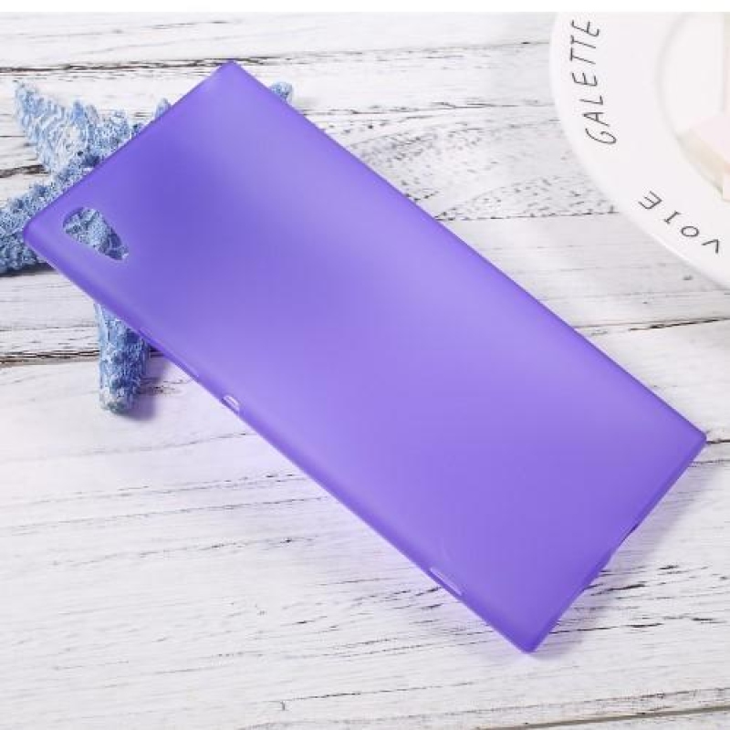 Matt zselés tok Sony Xperia XA1 Ultra készülékhez - lila