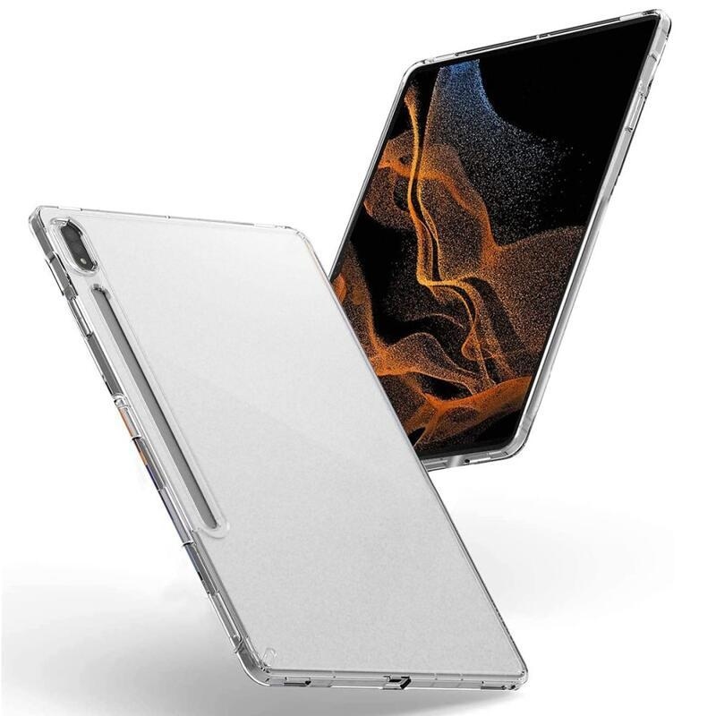 Matt, átlátszó zselés tok Samsung Galaxy Tab S8 Ultra - átlátszó