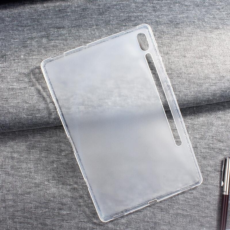 Matt, átlátszó zselés tok Samsung Galaxy Tab S8 Ultra - átlátszó