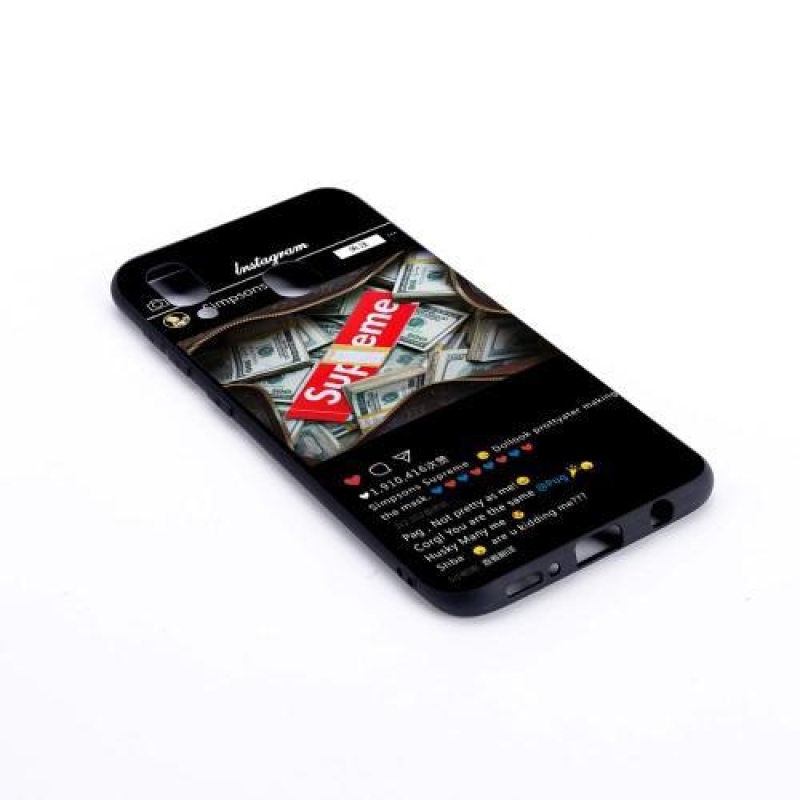 Matt zselés tok Samsung Galaxy A30 készülékhez - instagram