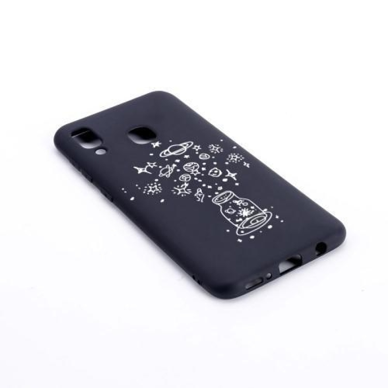 Matt zselés tok Samsung Galaxy A30-hoz - üveg kívánságok