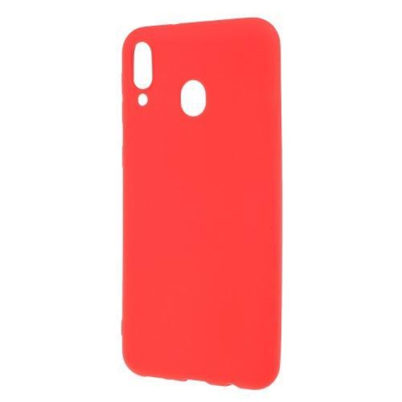 Matt zselés tok Samsung Galaxy M20 készülékhez - piros