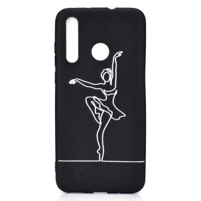 Matt zselés képhüvely Honor 20 Lite/Honor 20e - balett-táncos lányhoz