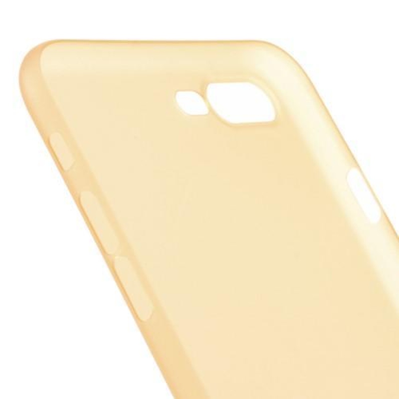 Matt műanyag tok iPhone 7 Plus és iPhone 8 Plus készülékhez - narancssárga színű