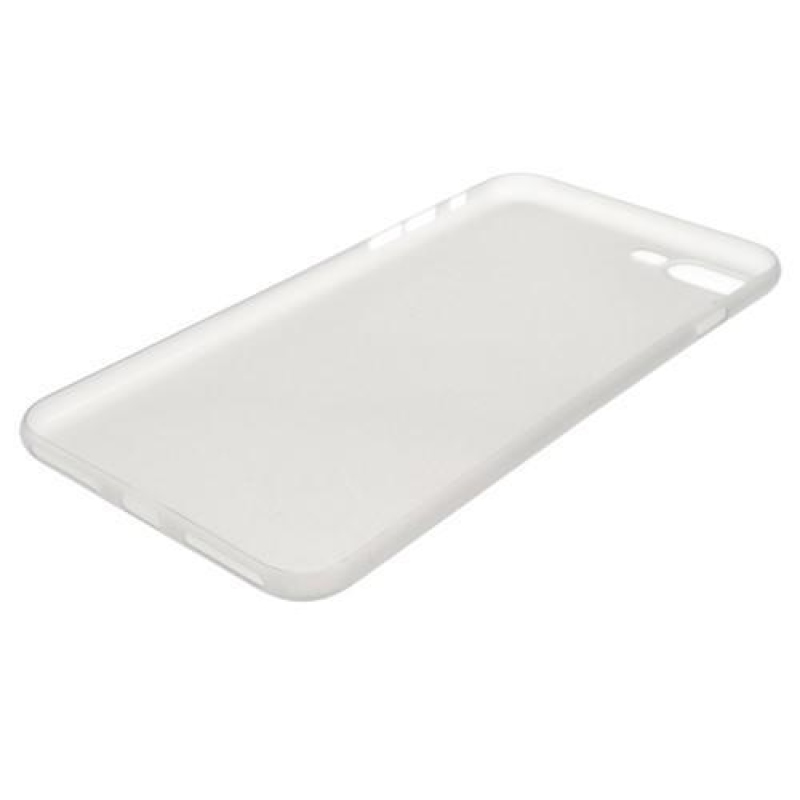 Matt műanyag tok iPhone 7 Plus és iPhone 8 Plus készülékhez - szürke