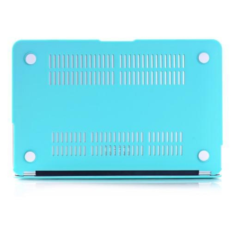 Matt műanyag tok MacBook Air 13.3 - ciánkék színhez