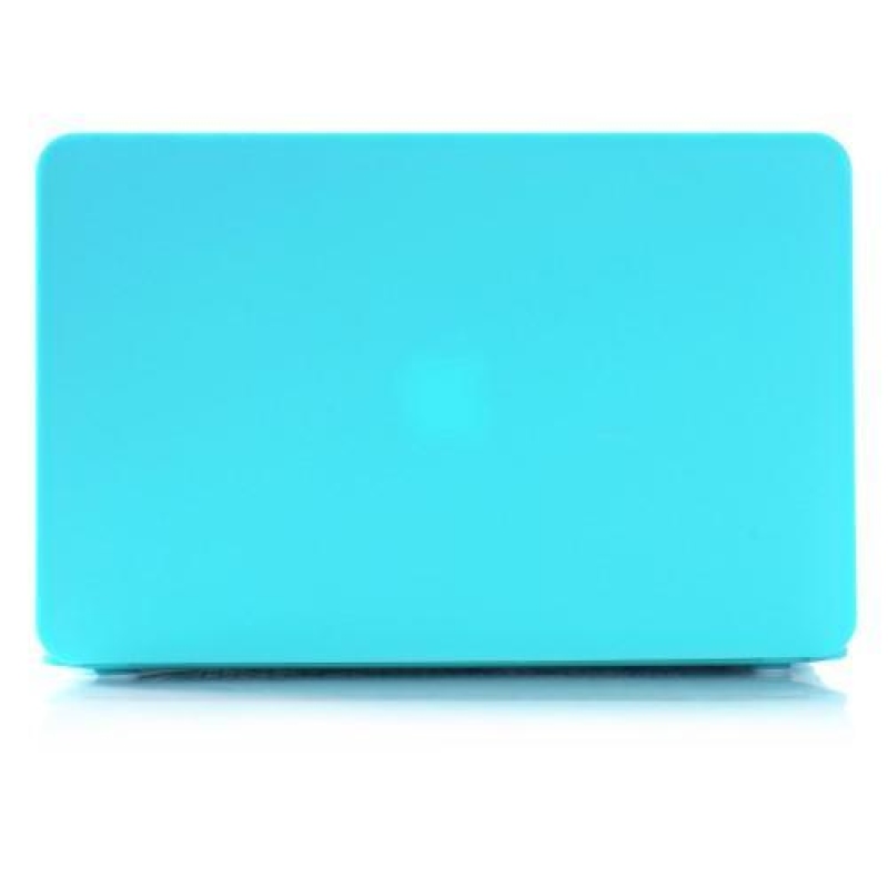 Matt műanyag tok MacBook Air 13.3 - ciánkék színhez