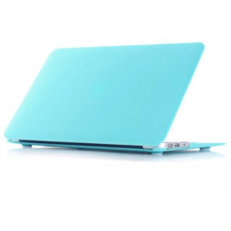 Matt műanyag tok MacBook Air 13.3 - ciánkék színhez