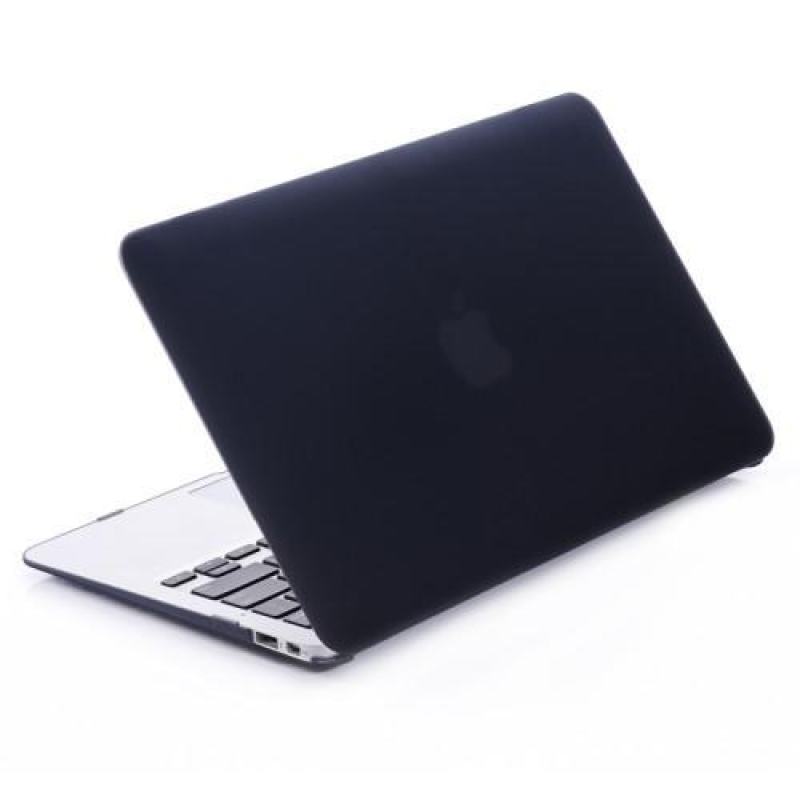 Matt műanyag tok MacBook Air 13.3 készülékhez - fekete