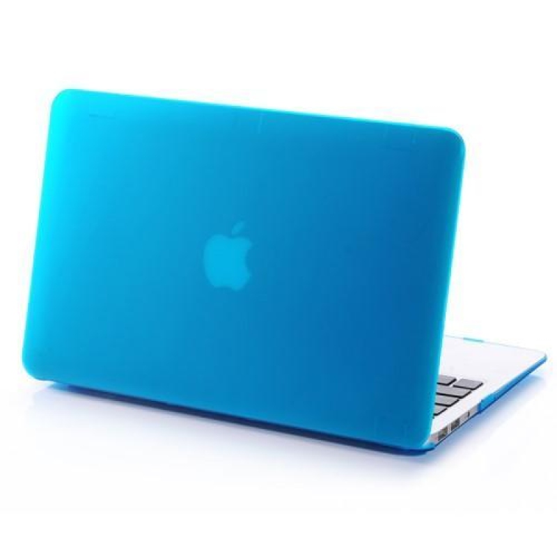 Matt műanyag tok MacBook Air 13.3 készülékhez - világoskék színben