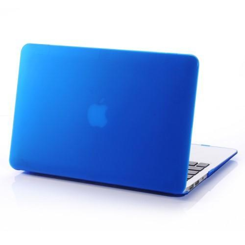 Matt műanyag tok MacBook Air 13.3 készülékhez - sötétkék