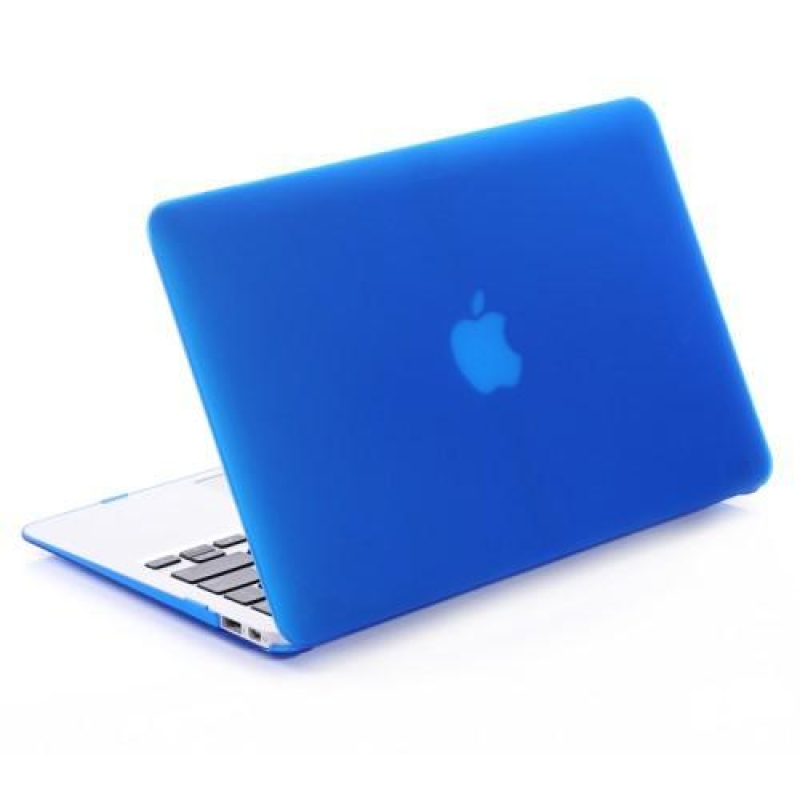 Matt műanyag tok MacBook Air 13.3 készülékhez - sötétkék