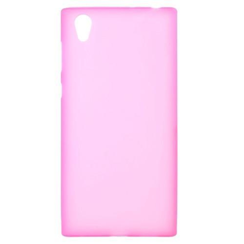Matts zselés tok Sony Xperia L1 - rózsaszínű