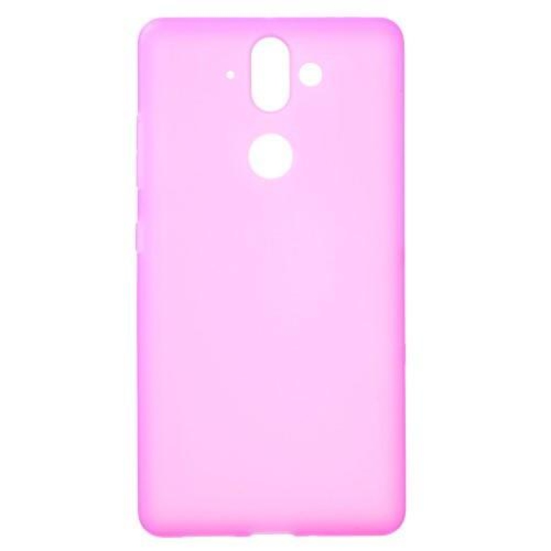 Matts zselés tok Nokia 8 Sirocco készülékhez - rózsaszínű