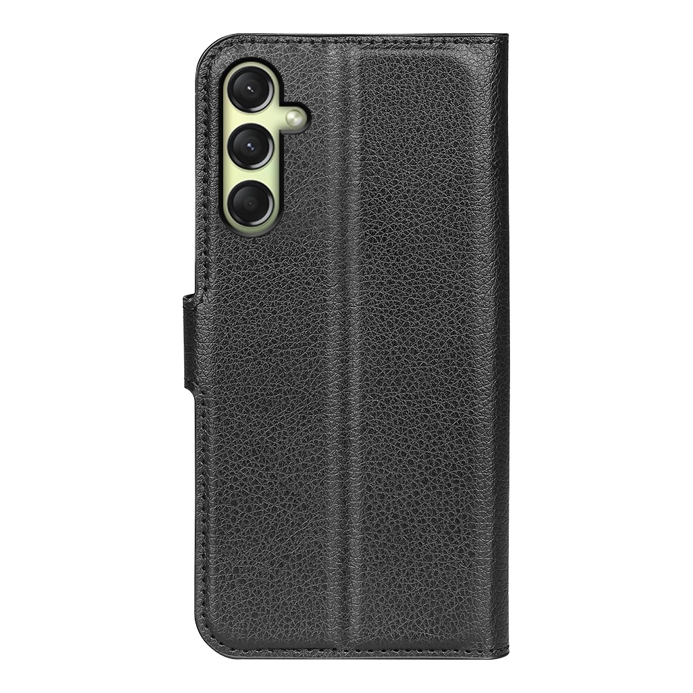 Litchi book tok Samsung Galaxy A16 4G/5G készülékhez - fekete