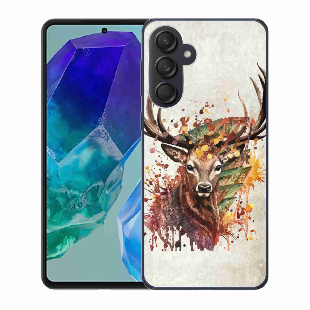 Gél tok mmCase a Samsung Galaxy M55 5G készülékhez - szarvas 1