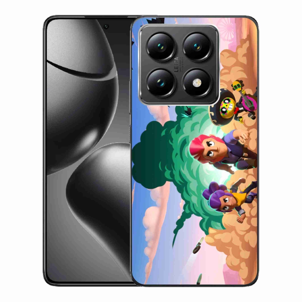 Gél borítás mmCase a Xiaomi 14T-hez - verekedés csillagok