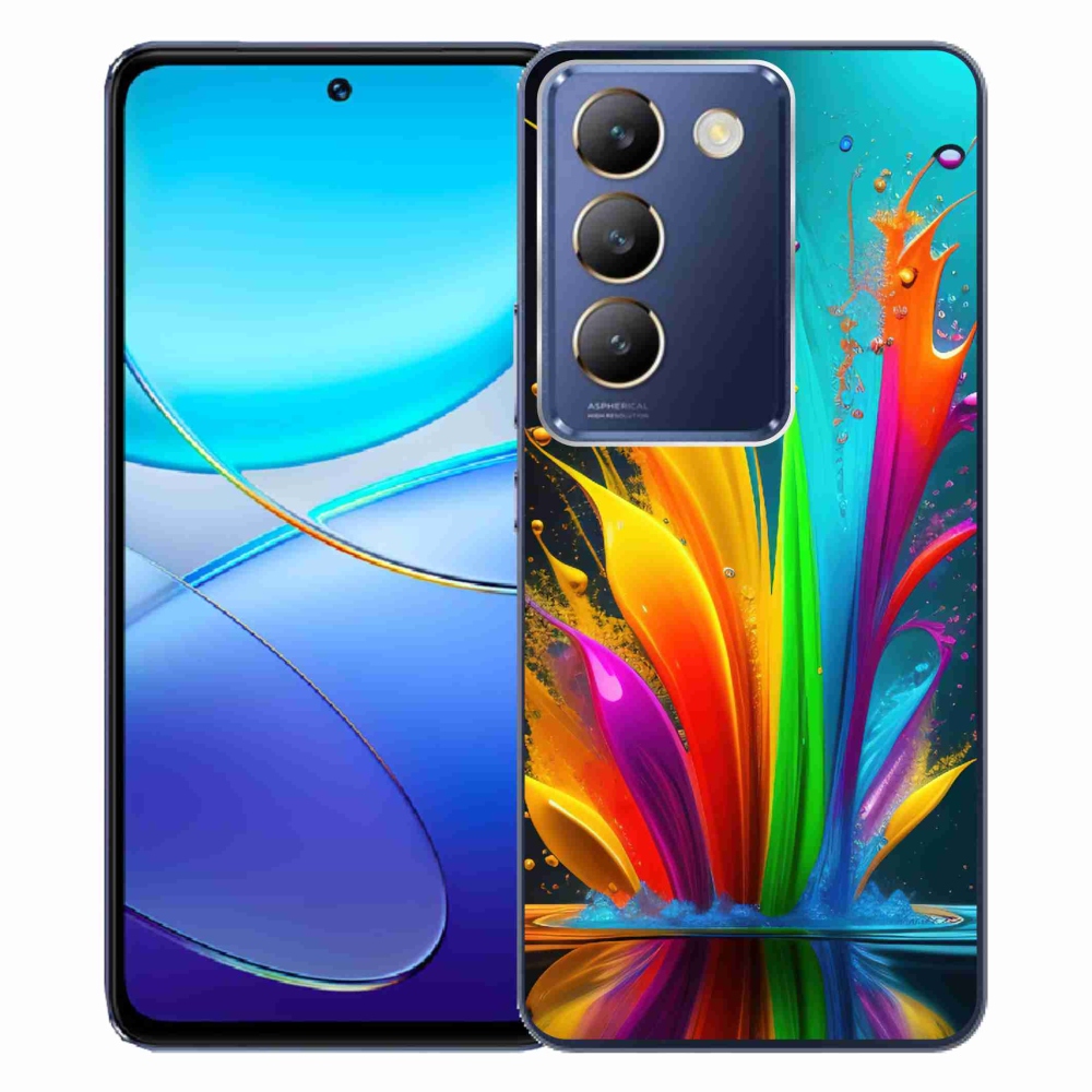 Zselés borítás mmCase a Vivo V40 SE 4G/5G készülékhez - absztrakt motívum 1