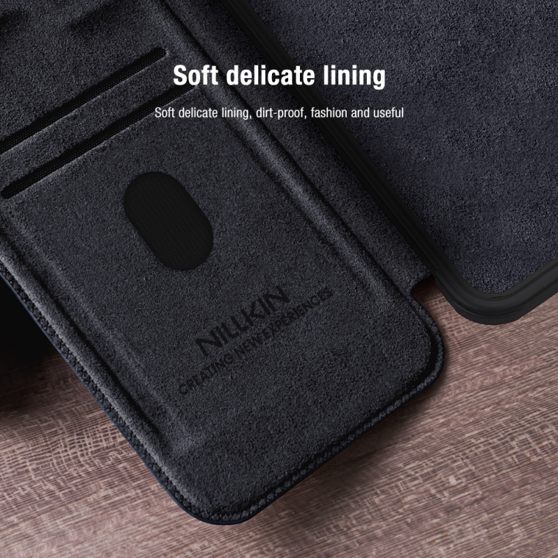 Nillkin Qin Book PRO tok Samsung Galaxy S25+ fekete