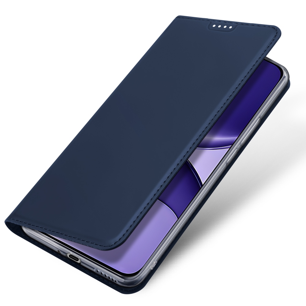 DUX könyvtáska Xiaomi Poco F7 5G - sötétkék