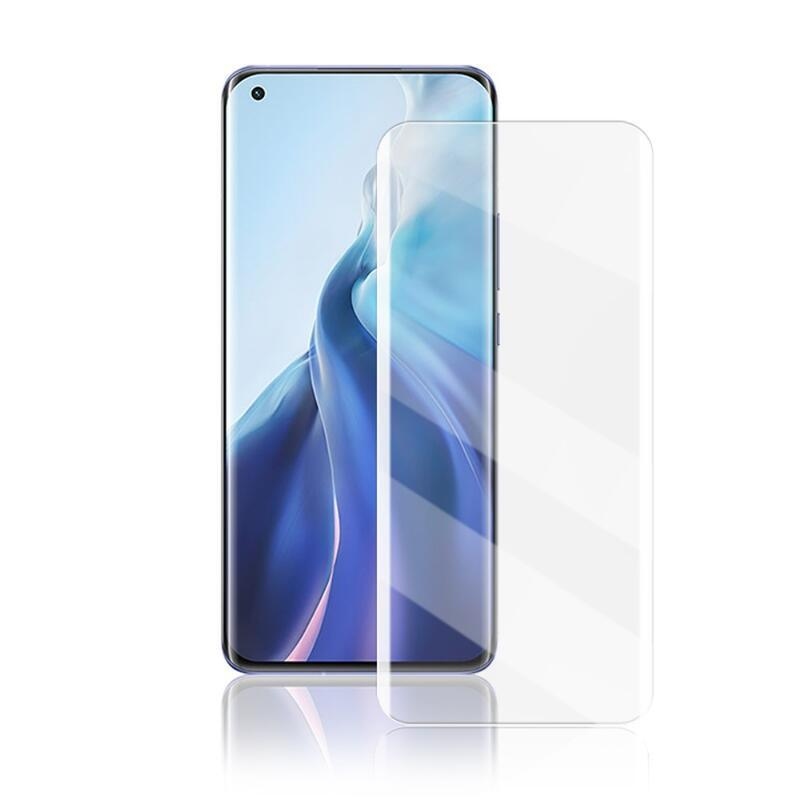 MCL 3D teljes képernyős edzett üveg (UV fény) a Xiaomi Mi 11-hez