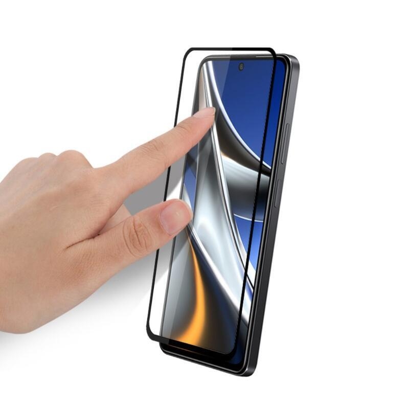 Teljes képernyő edzett üveg DUX a Xiaomi Poco X4 Pro 5G számára