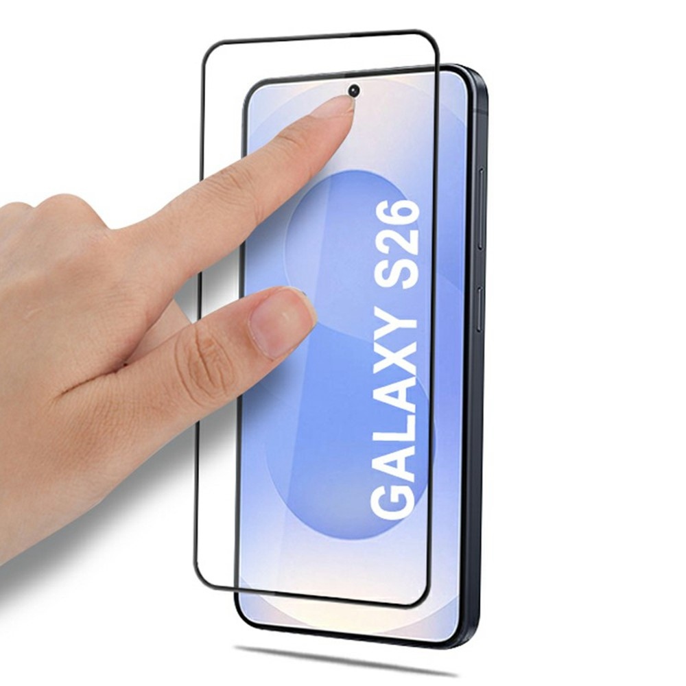 MCL teljes képernyő edzett üveg Samsung Galaxy S26-on
