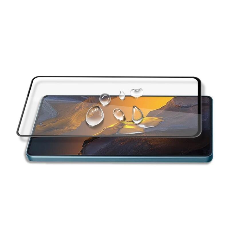 MCL teljes képernyő edzett üveg Xiaomi Poco F5 - fekete