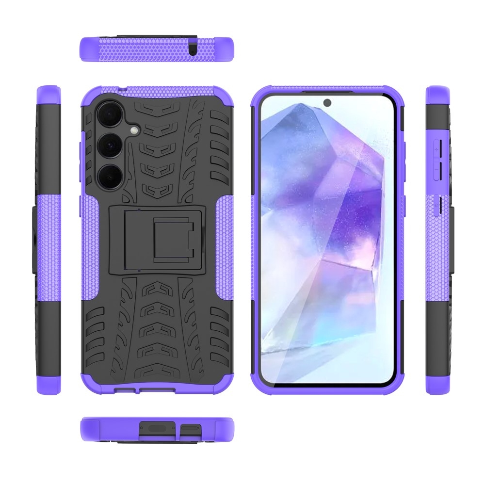 Rúgásálló borítás Samsung Galaxy A55 5G készülékhez - lila