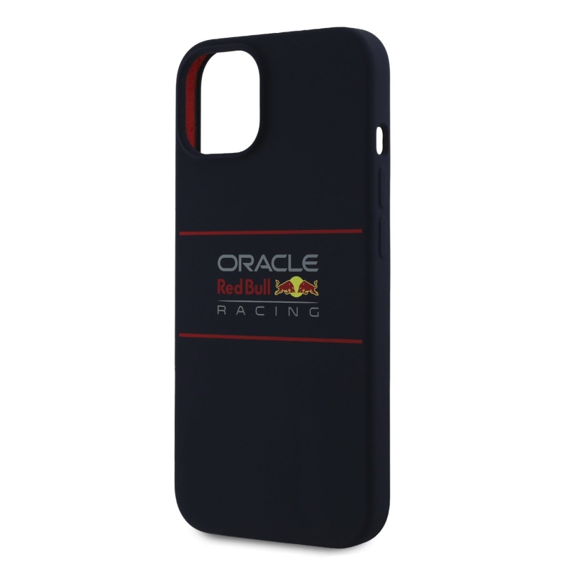 Red Bull szilikon vízszintes logóval ellátott MagSafe hátlap iPhone 15-hez tengerészgyalogság