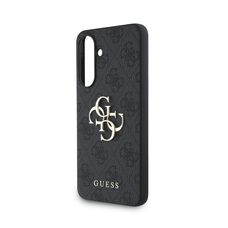 Guess PU 4G fém logó hátlap Samsung Galaxy A56 szürke
