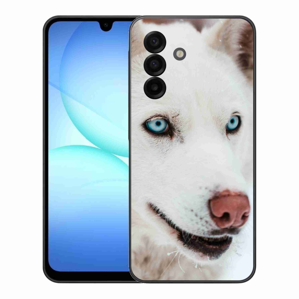Zselés borítás mmCase Samsung Galaxy A17 5G - kutyaszemmel nézve