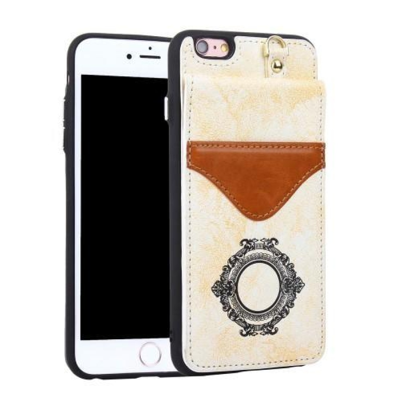 Meek zselés tok állvány funkcióval iPhone 6 Plus és iPhone 6s Plus készülékhez - fehér